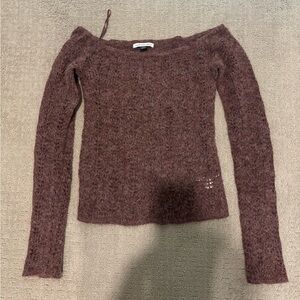 American Eagle Outfitters Off-Shoulder Sweater XS